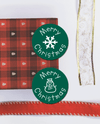 Christmas personalised spot stickers