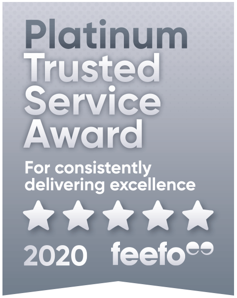 Feefo Trusted Service Award